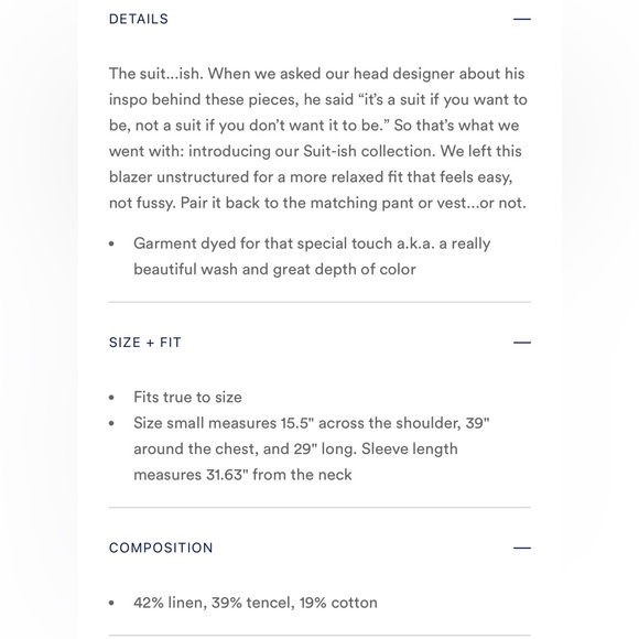 Alex Mill Suitish set - Picture 5 of 12